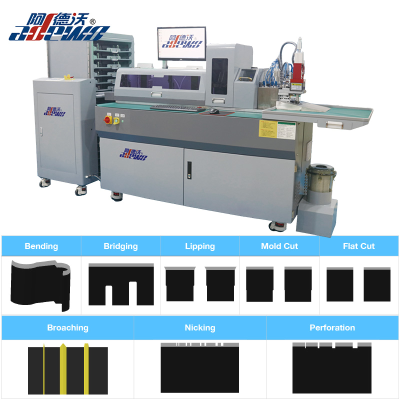 ABM-832C2 Multi-Function Steel Rule Die Auto Bender Machine for Advanced Packaging Die Makers