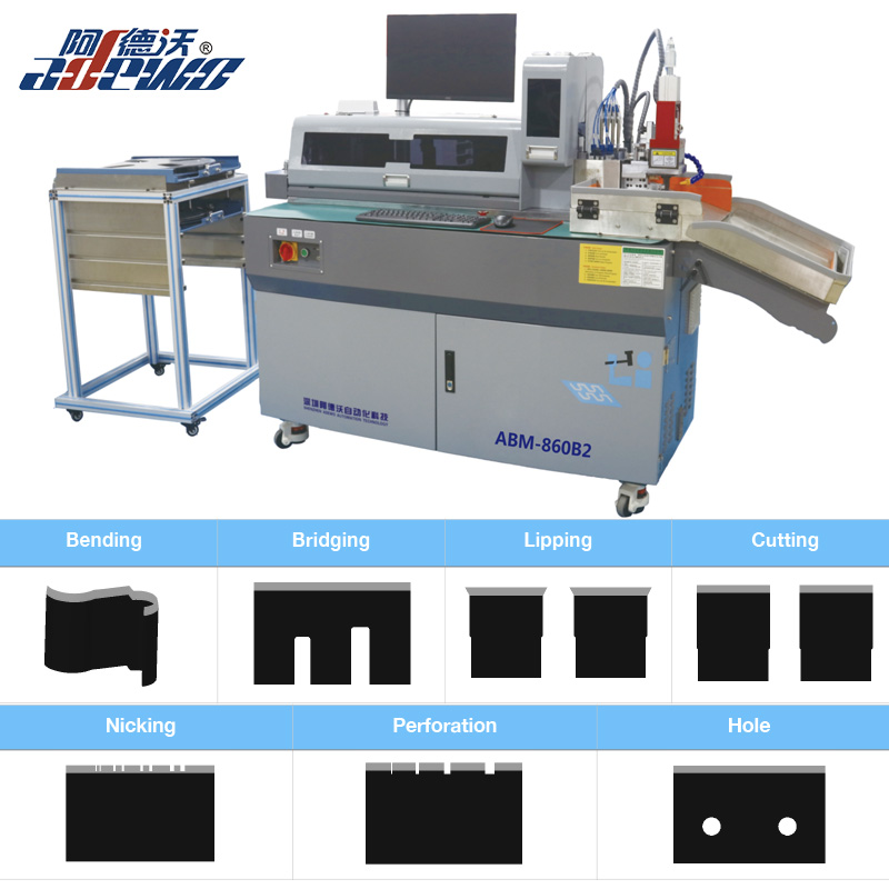 Aluminum Die Cutting Mould Auto Bender with Nicking