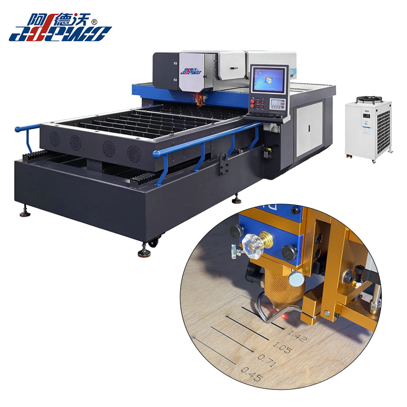 Auto Following System Laser Cutting Machine for Plywood Die Boards and Packaging Dies