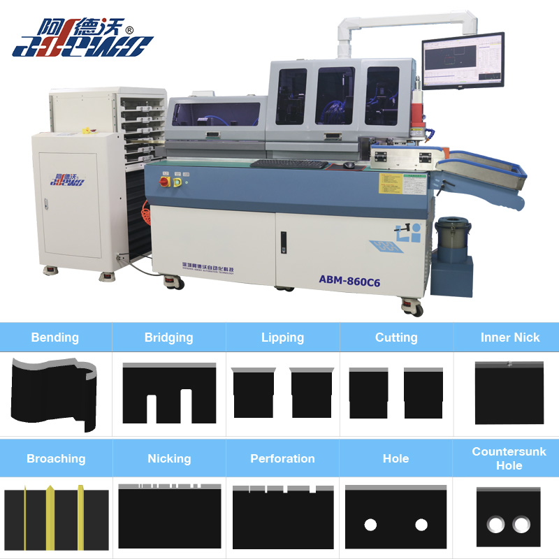 Blister Die Cutting Mould Auto Bender with Countersunk Hole