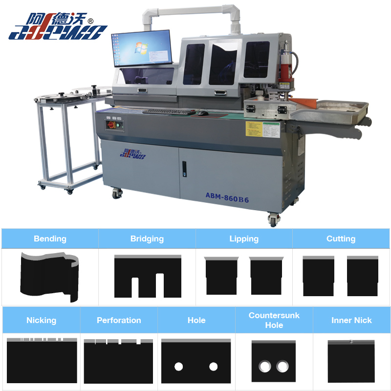 Blister Die Cutting Mould Auto Bender with Inner Nick