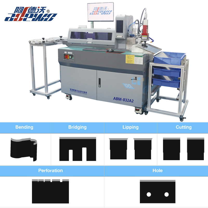 Flatbed Die Cutting Auto Bender Machine