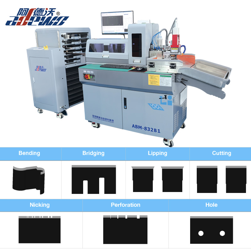 Packaging Boxes Steel Rule Auto Bender Machine